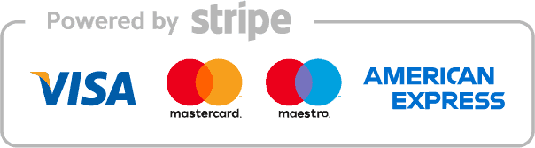 Powered by Stripe