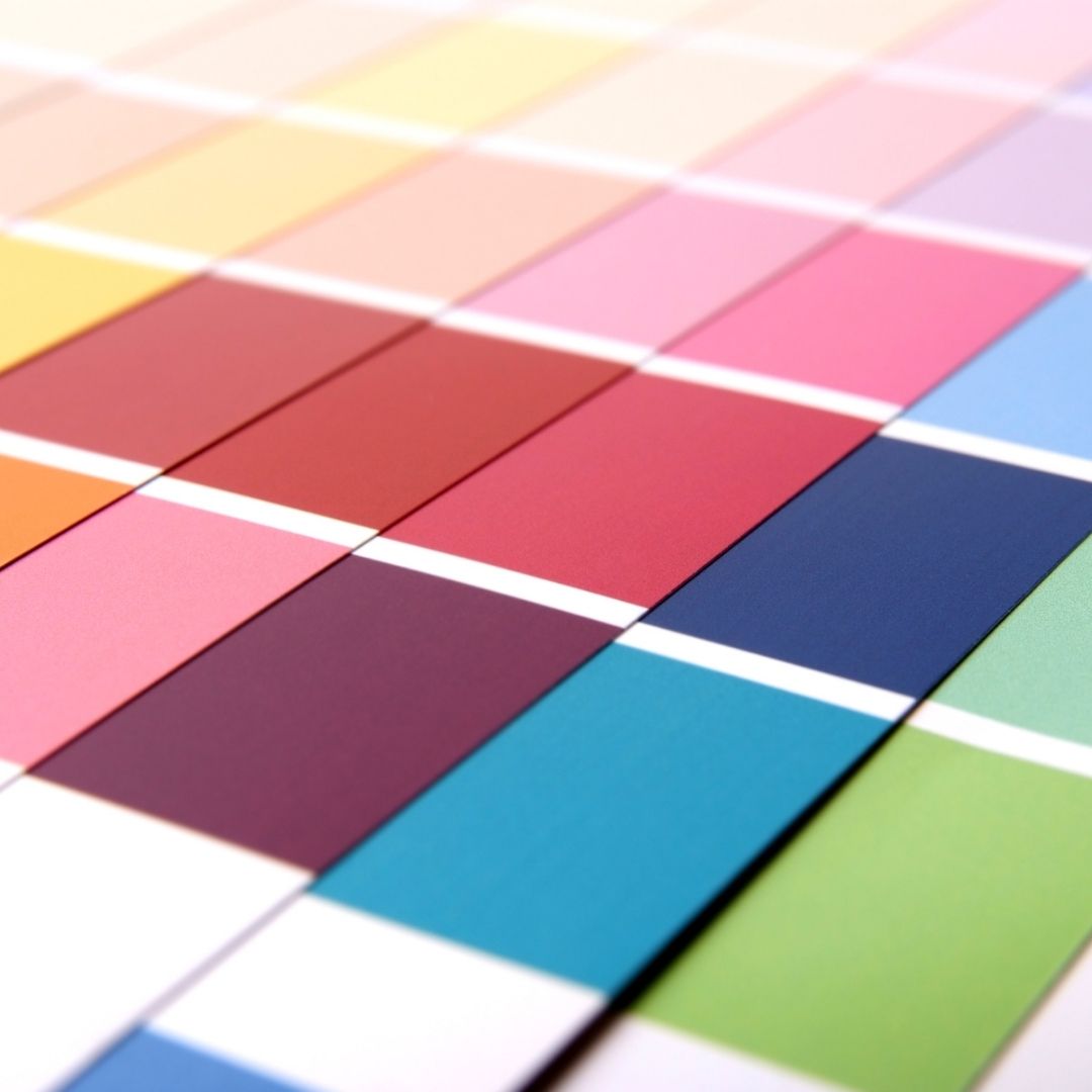 Names inspired by colour including Amber, Indigo, Jade, and Scarlet displayed with colour swatches.